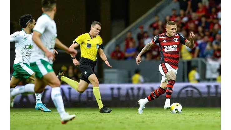 Everton Cebolinha debutó en Flamengo y dio una asistencia.