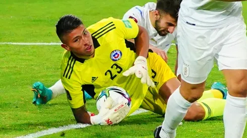 Brayan Cortés jugó los últimos tres partidos de las últimas eliminatorias con la selección chilena