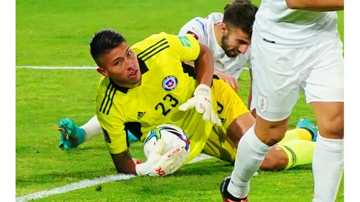 Brayan Cortés jugó los últimos tres partidos de las últimas eliminatorias con la selección chilena
