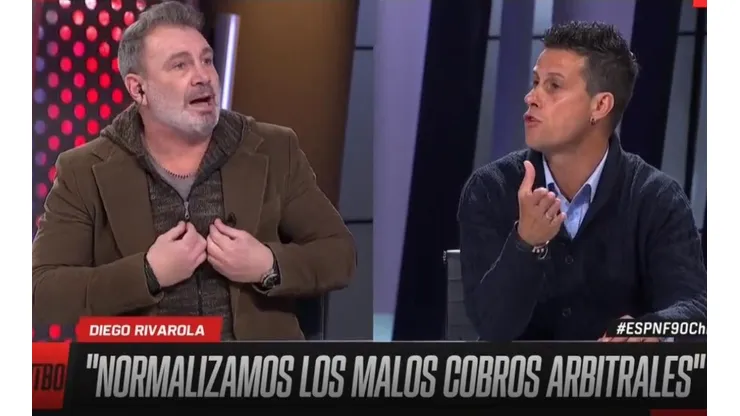 Barticciotto y Rivarola protagonizaron un debate caliente por el gol de Lucero en el triunfo de Colo Colo sobre Audax.