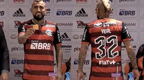 El King lucirá la camiseta número 32 del Mengão.