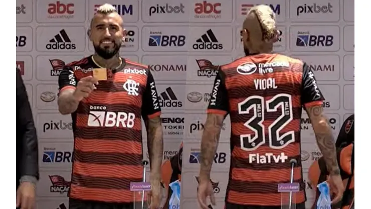 El King lucirá la camiseta número 32 del Mengão.