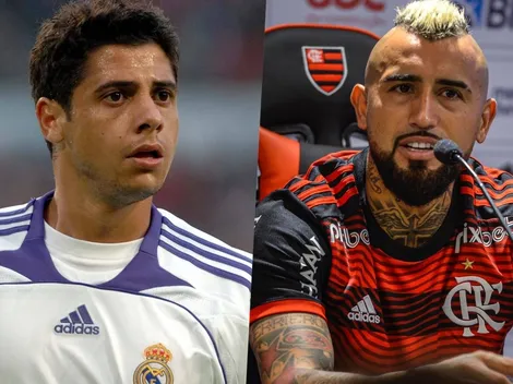 Vidal le responde con todo a Cicinho por mala leche