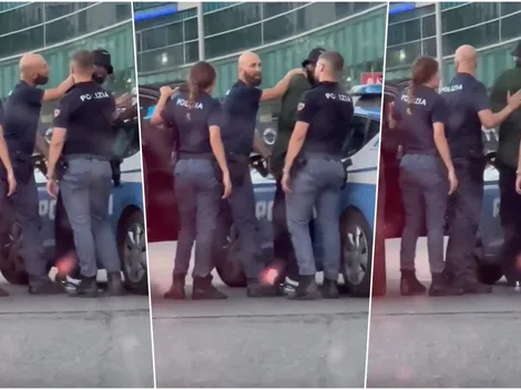 Policía italiana detiene jugador del Milan hasta que lo identifica