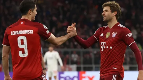 Lewandowski hizo una dupla letal con Müller en Bayern