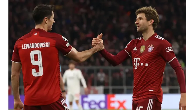 Lewandowski hizo una dupla letal con Müller en Bayern