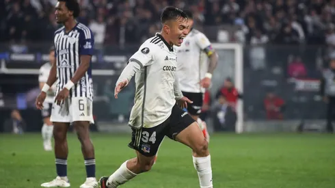 Vicente Pizarro fue una de las figuras chilenas en la ida de los octavos de final de Copa Libertadores.