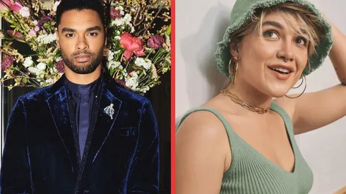 Regé-Jean Page y Florence Pugh.