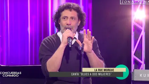 Francisco Valenzuela, de La Rue Morgue, en Conmigo Concuerdas de Zona Latina.