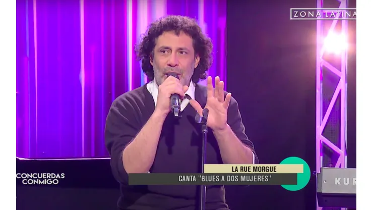Francisco Valenzuela, de La Rue Morgue, en Conmigo Concuerdas de Zona Latina.