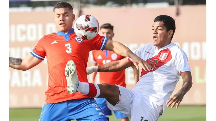 Chile cayó con Perú en el segundo amistoso entre las sub 20