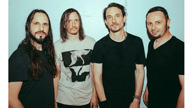 El cuarteto que conforma Gojira.