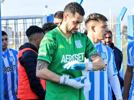 Gabriel Arias vuelve a las canchas junto a la reserva de Racing
