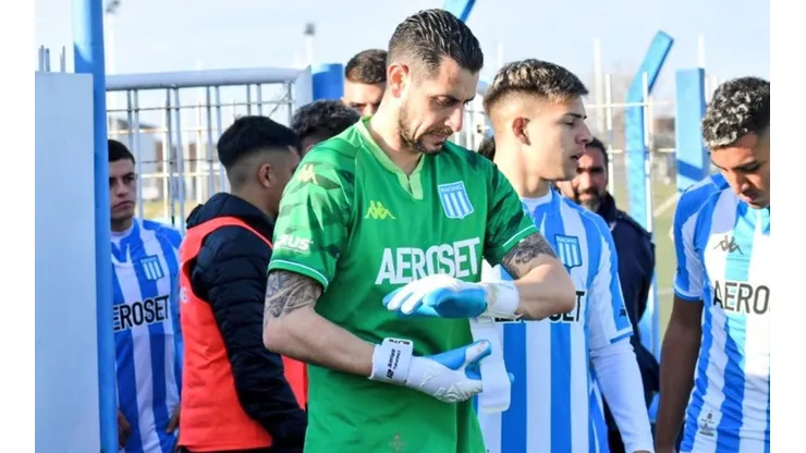 Gabriel Arias volvió a jugar por Racing después de siete meses
