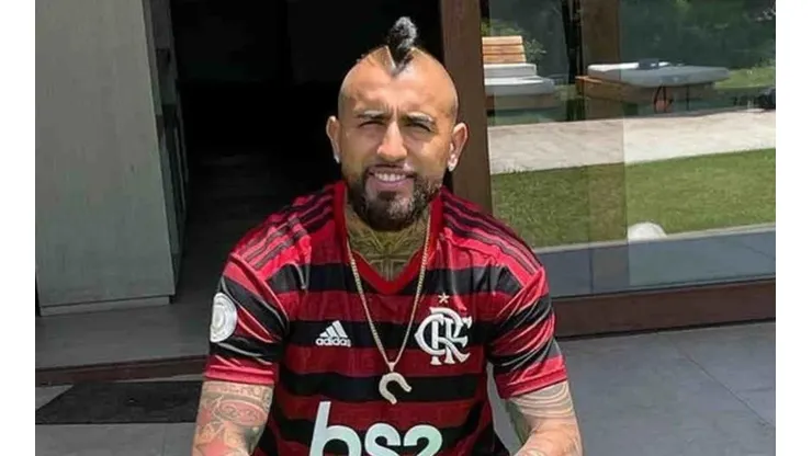 Arturo Vidal ocupará al 32 en Flamengo.