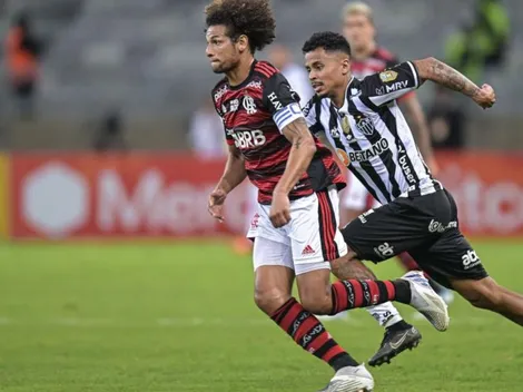 Flamengo vende a un titular y le abre espacio a Vidal en el 11