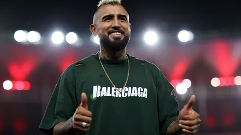 Arturo Vidal recibió una ovación en el estadio Maracaná.