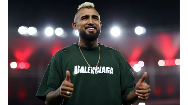 Arturo Vidal recibió una ovación en el estadio Maracaná.