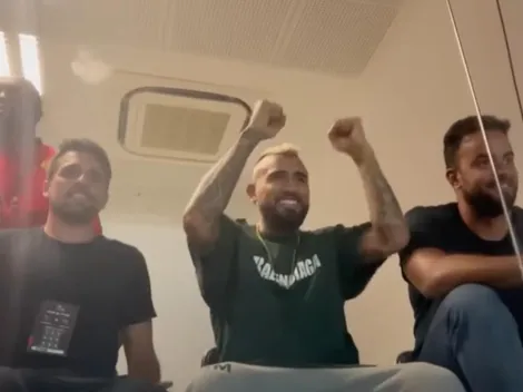 Vidal vibra con clasificación de Flamengo en Copa de Brasil