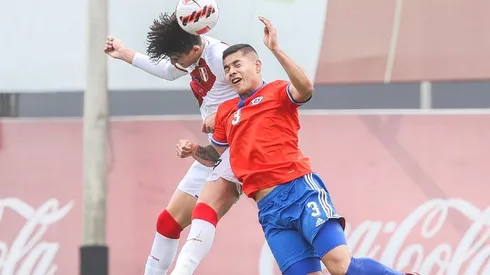 Chile lamentó una derrota en la agonía ante Perú en el segundo amistoso de la sub 20