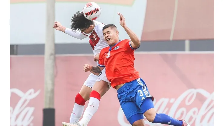 Chile lamentó una derrota en la agonía ante Perú en el segundo amistoso de la sub 20