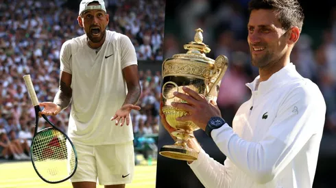 El australiano le envió un mensaje al serbio para que pague la apuesta que acordaron antes de jugar la gran final de Wimbledon.