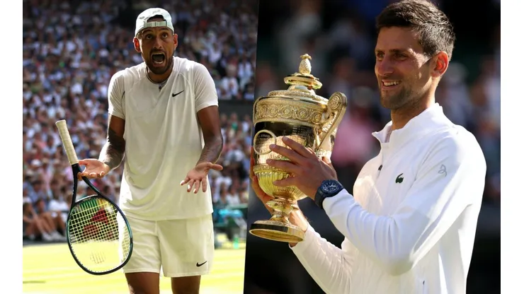 El australiano le envió un mensaje al serbio para que pague la apuesta que acordaron antes de jugar la gran final de Wimbledon.