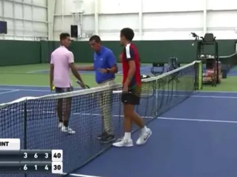 Pelotazo y grito en la cara: casi se van a las manos en Challenger