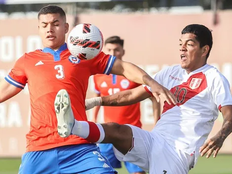 Darío Osorio lidera el triunfo de Chile sub 20 ante Perú