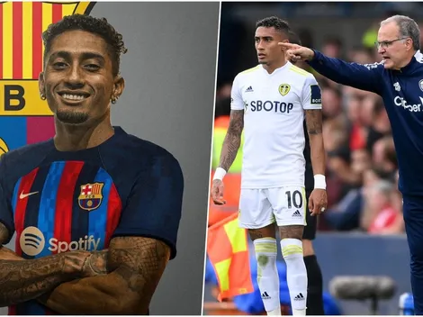 Barcelona asegura a Raphinha, el gran pupilo de Bielsa en Leeds