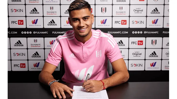 Andreas Pereira firmó un contrato de cuatro temporadas en el Fulham de Inglaterra.