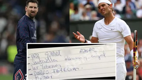 Messi y Nadal podrían haber sido asaltados