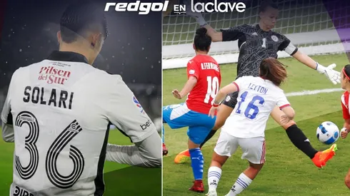 La partida de Pablo Solari de Colo Colo con destino a River Plate y la derrota de la Roja en la Copa América Femenina en RedGol en La Clave.