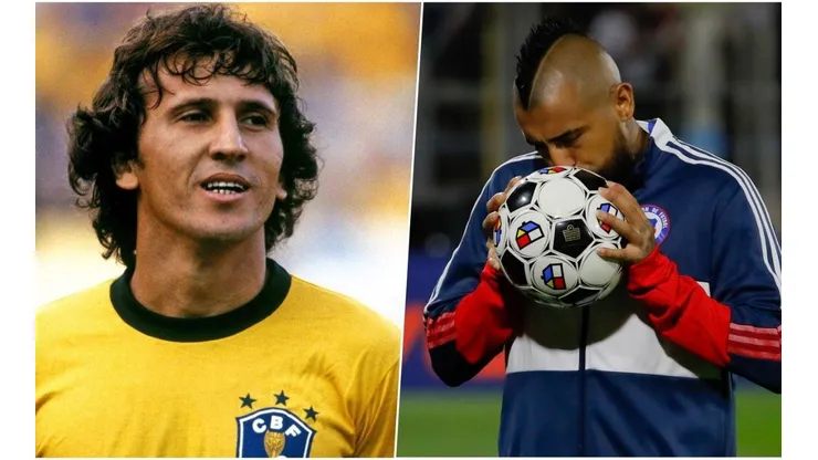Zico espera a Arturo Vidal en Flamengo y le pone fichas.