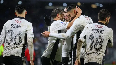 Colo Colo celebra la goleada conseguida ante Deportes La Serena.