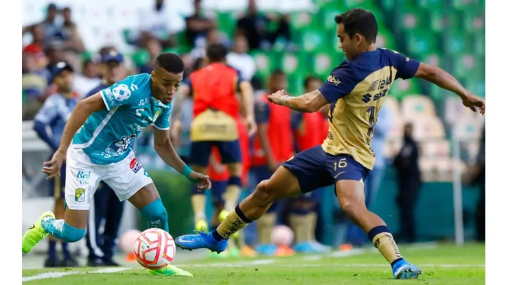 Byron Castillo fue protagonista en la remontada de León ante Pumas: empate 3-3.