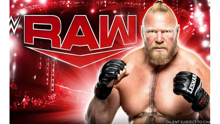 Monday Night Raw tendrá a Brock Lesnar como parte del plato fuerte de la jornada.