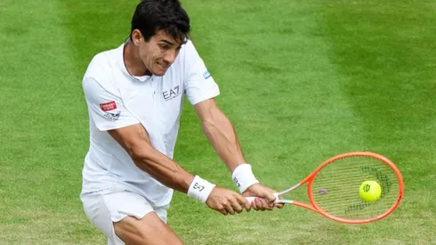 Garin saca cuentas alegres tras alcanzar cuartos de final en Wimbledon.