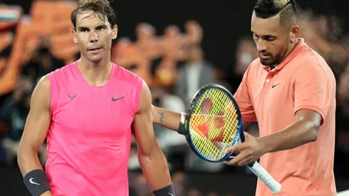 Nick Kyrgios le deseó una pronta recuperación a Rafa Nadal.