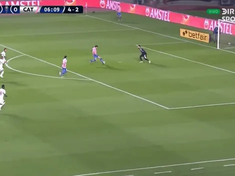 ¡Para no creer el gol que se pierde Valencia en la UC ante Sao Paulo!