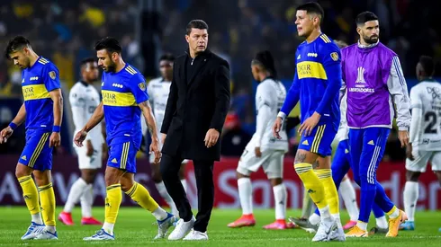 Battaglia se fue de Boca tras quedar eliminado de Copa Libertadores ante Corinthians en la Bombonera.