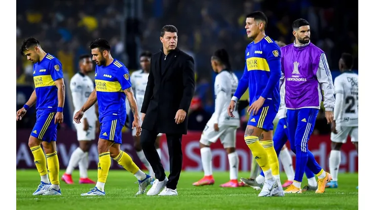 Battaglia se fue de Boca tras quedar eliminado de Copa Libertadores ante Corinthians en la Bombonera.