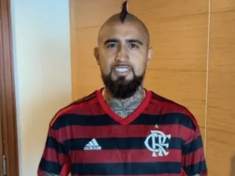 ¿Cómo va el Flamengo de Vidal en la liga brasilera y en Libertadores?