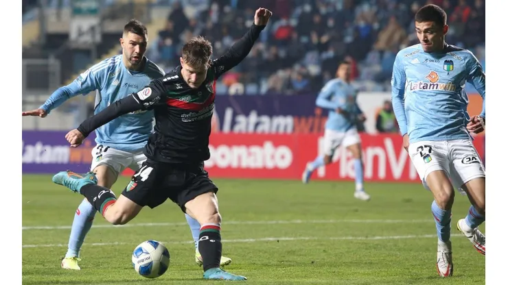 Bruno Barticciotto adelantó a Palestino sobre O'Higgins.