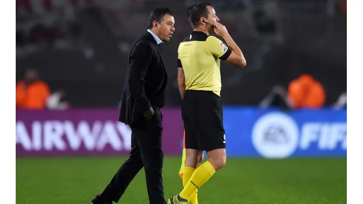 Marcelo Gallardo le apuntó con fuerza a Roberto Tobar por su decisión.