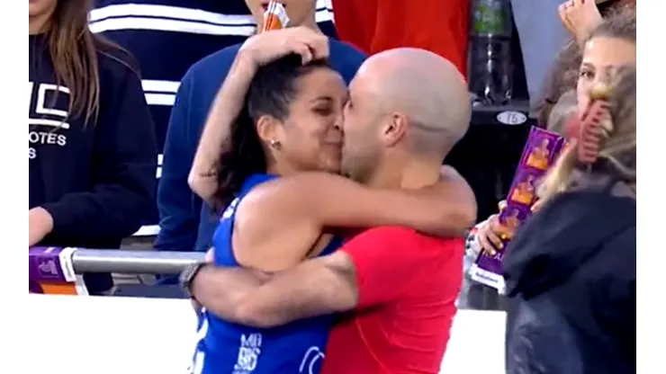 Francisca Tala cumplió con su palabra tras el gol.