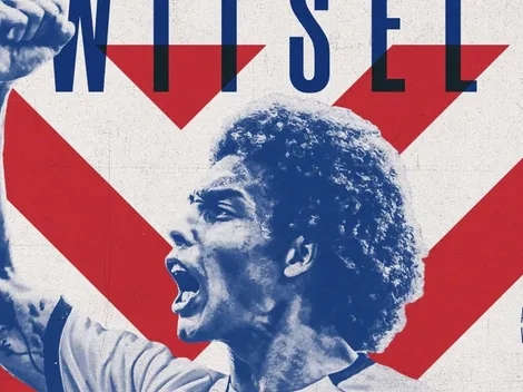 Oficial: Con 33 años, Axel Witsel llega a reforzar al Atlético