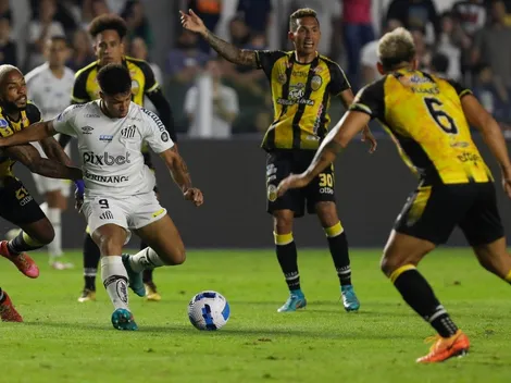 Táchira da sorpresa eliminando a Santos en Sudamericana