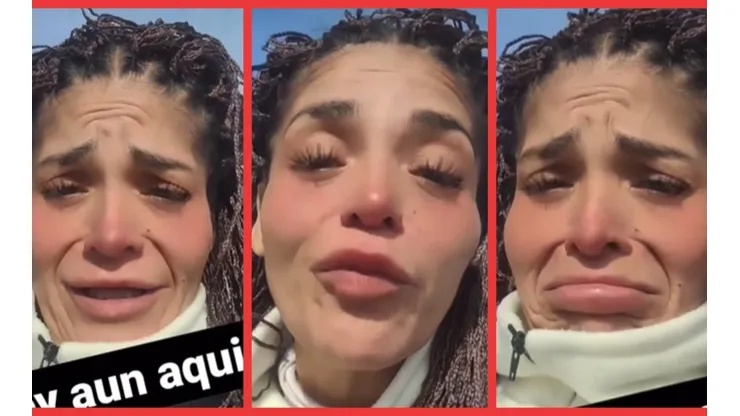Katherine Orellana en las historias de su Instagram.