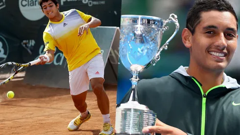 Tanto Garin como Kyrgios se lucieron en su época de juveniles.